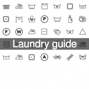 Est-ce que vous connaissez tous ces symboles? Si vous travaillez dans un magasin de vêtements c'est extrêmement important!